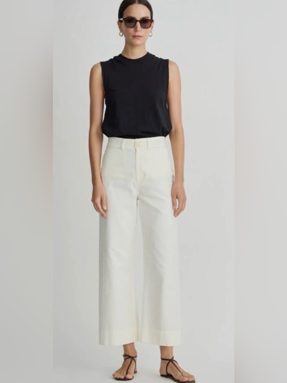 Apiece Apart Merida Pants in Cream Women's Sz. 0
